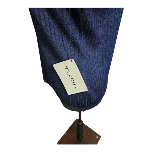 St. John Knit Top, Size S, Navy - Picture 7 of 14